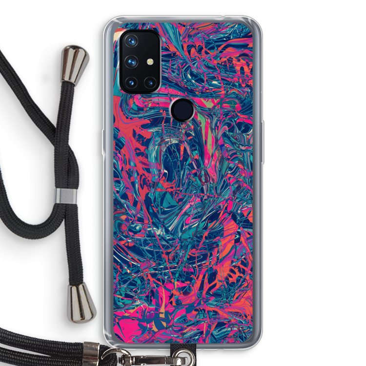 Sleeping Dreams: OnePlus Nord N10 5G Transparant Hoesje met koord