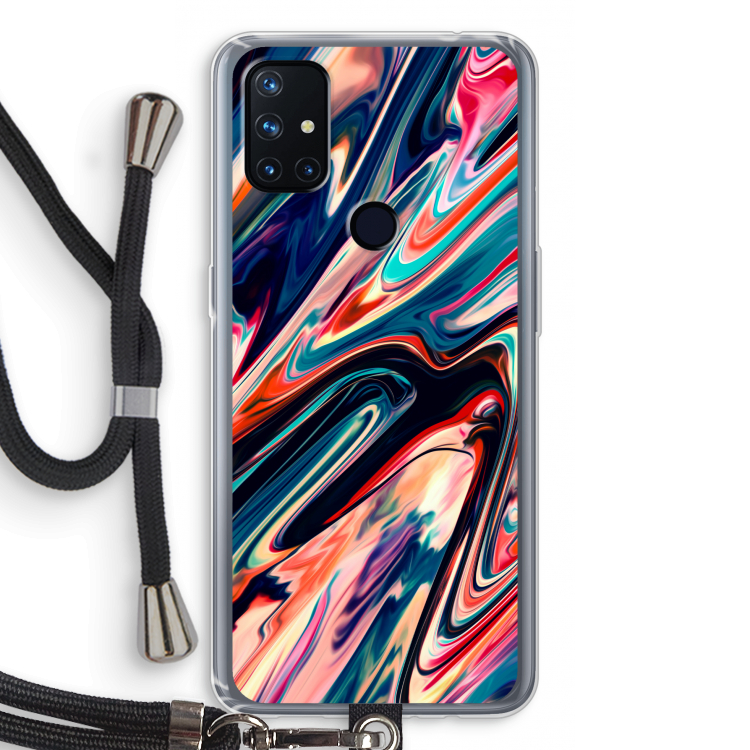 Quantum Being: OnePlus Nord N10 5G Transparant Hoesje met koord