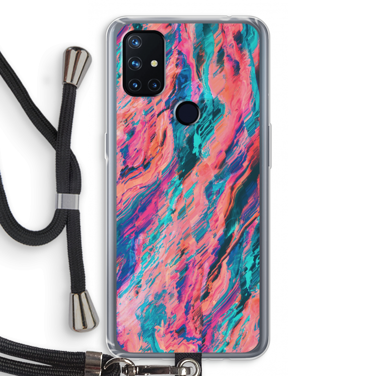 Electric Times: OnePlus Nord N10 5G Transparant Hoesje met koord