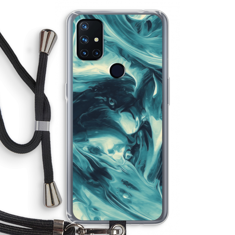 Dreaming About Whales: OnePlus Nord N10 5G Transparant Hoesje met koord