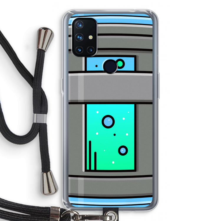Chug Bottle: OnePlus Nord N10 5G Transparant Hoesje met koord