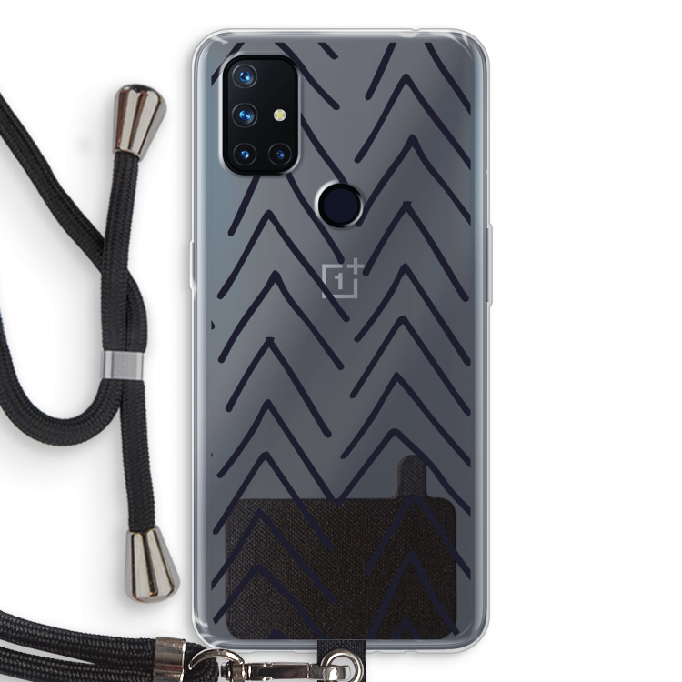 Marrakech Arrows: OnePlus Nord N10 5G Transparant Hoesje met koord