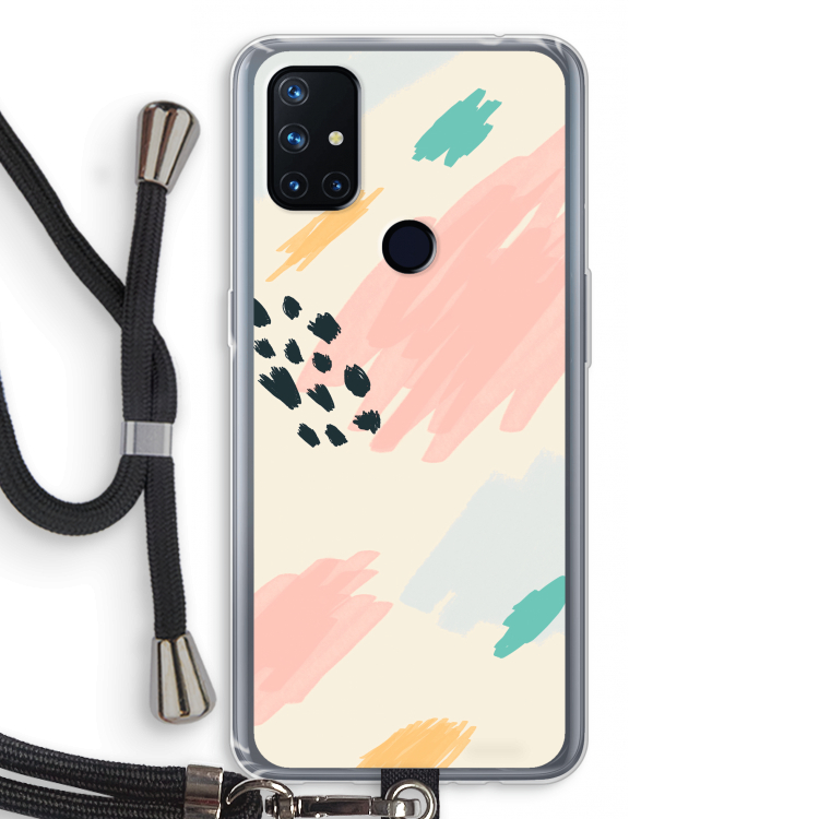 Sunday Chillings: OnePlus Nord N10 5G Transparant Hoesje met koord