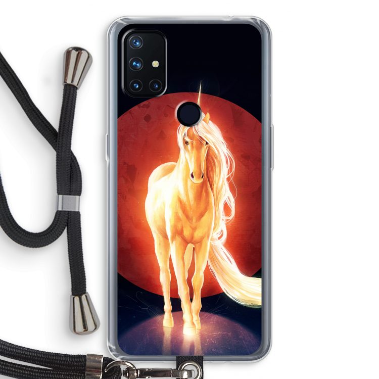 Last Unicorn: OnePlus Nord N10 5G Transparant Hoesje met koord