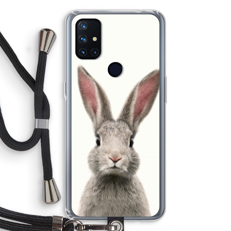 Daisy: OnePlus Nord N10 5G Transparant Hoesje met koord