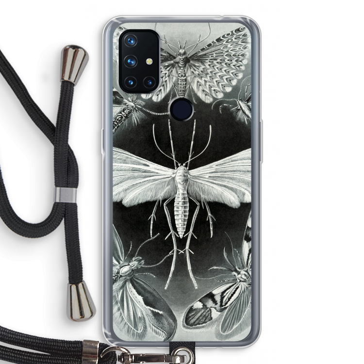 Haeckel Tineida: OnePlus Nord N10 5G Transparant Hoesje met koord