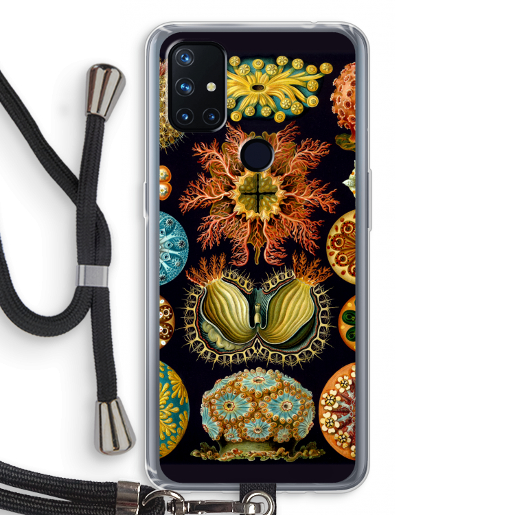 Haeckel Ascidiae: OnePlus Nord N10 5G Transparant Hoesje met koord