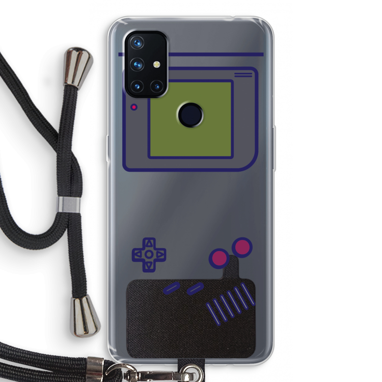 Game On: OnePlus Nord N10 5G Transparant Hoesje met koord