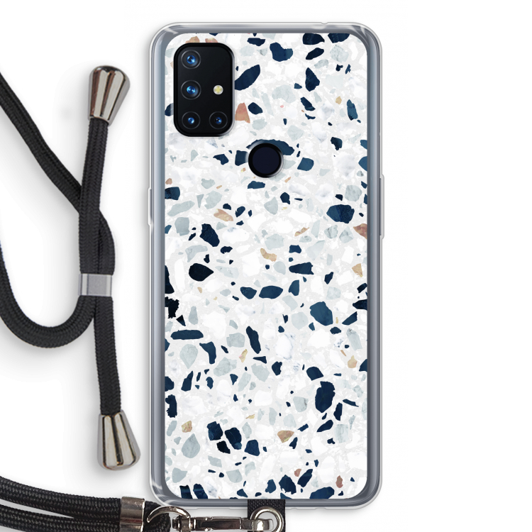 Terrazzo N°1: OnePlus Nord N10 5G Transparant Hoesje met koord