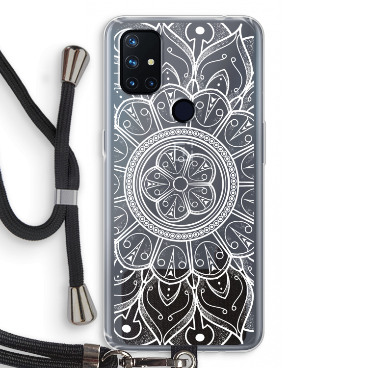 Roses Are Red: OnePlus Nord N10 5G Transparant Hoesje met koord
