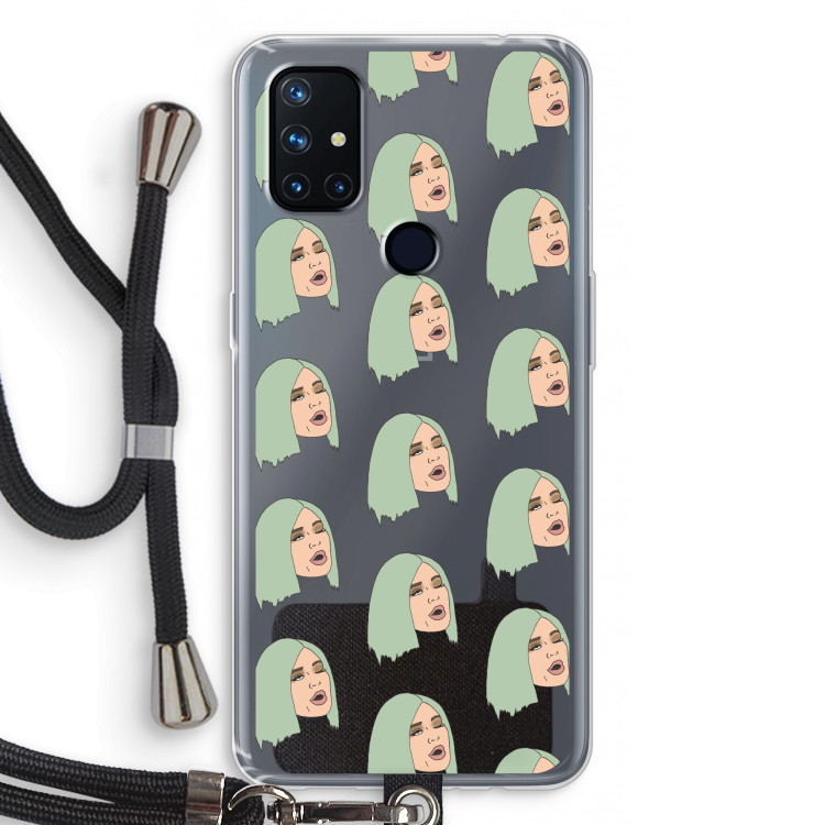 King Kylie: OnePlus Nord N10 5G Transparant Hoesje met koord