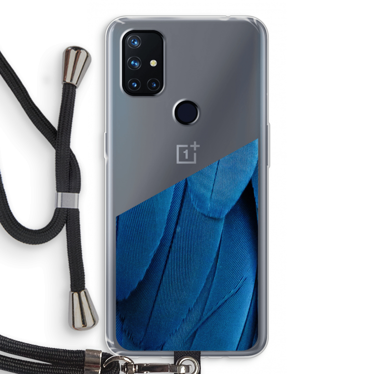 Pauw: OnePlus Nord N10 5G Transparant Hoesje met koord
