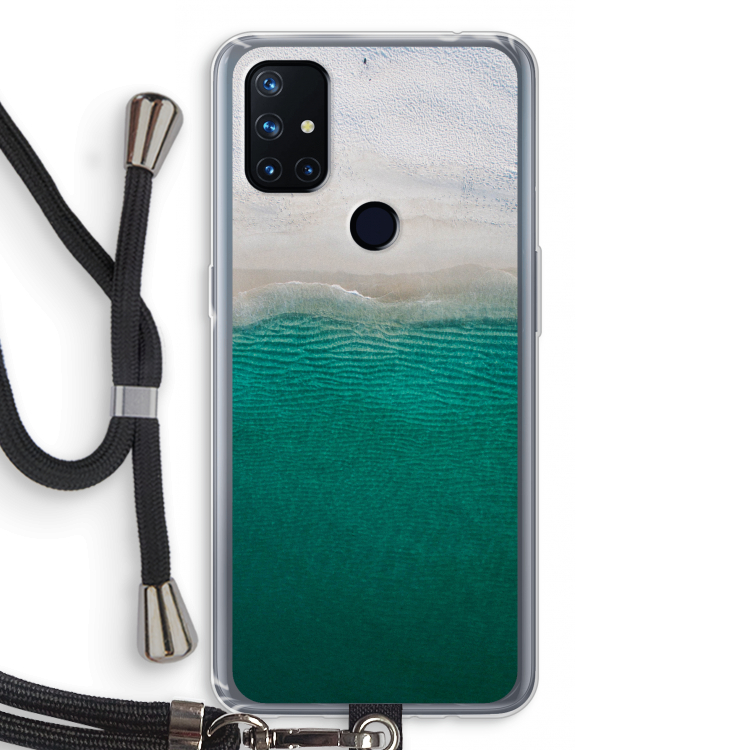 Stranded: OnePlus Nord N10 5G Transparant Hoesje met koord