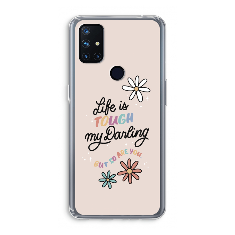 Tough Life: OnePlus Nord N10 5G Transparant Hoesje