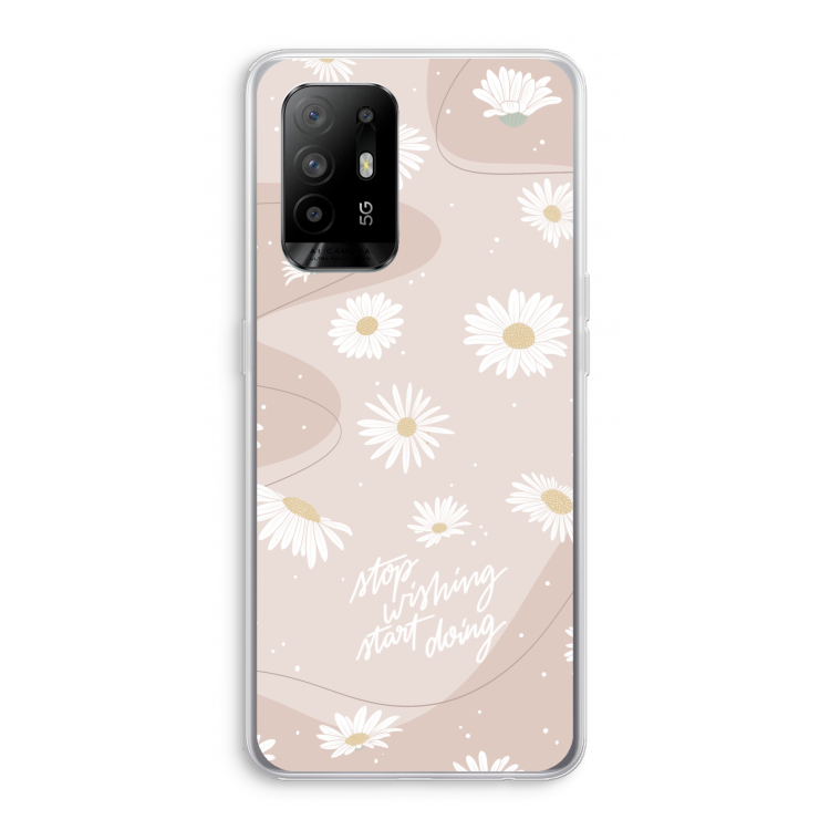 Daydreaming becomes reality: Oppo A94 5G Transparant Hoesje