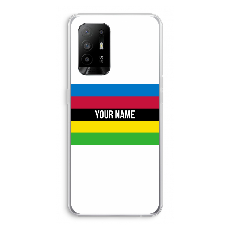 WK Wielrennen: Oppo A94 5G Transparant Hoesje