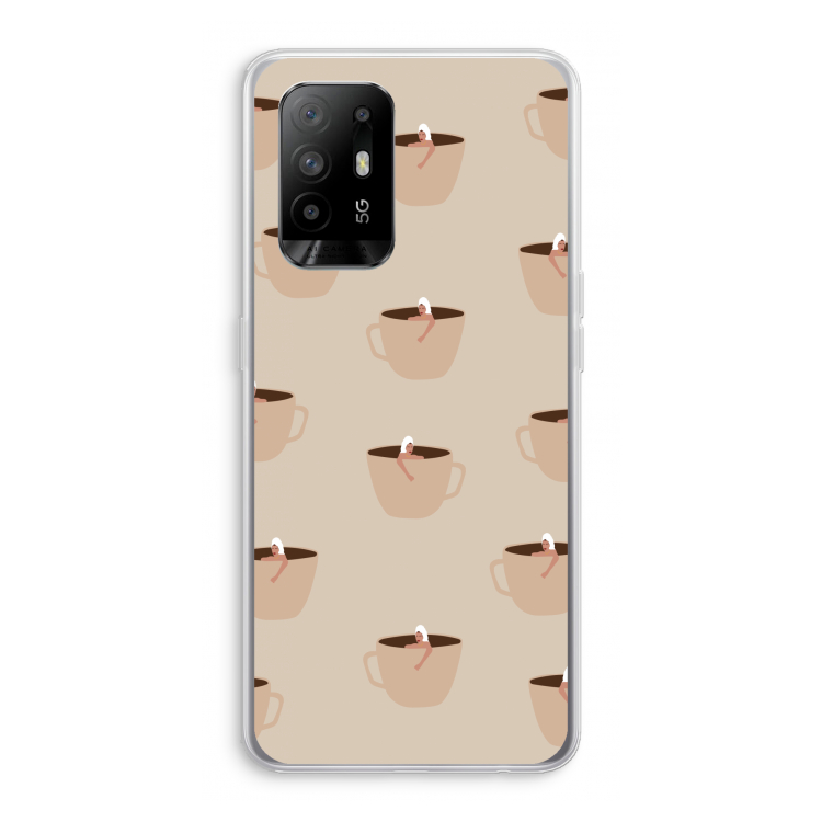 Morning coffee: Oppo A94 5G Transparant Hoesje