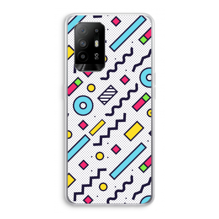 8-bit N°8: Oppo A94 5G Transparant Hoesje