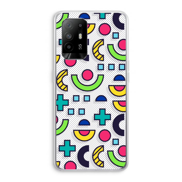 8-bit N°6: Oppo A94 5G Transparant Hoesje