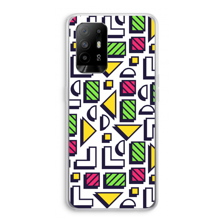 8-bit N°4: Oppo A94 5G Transparant Hoesje