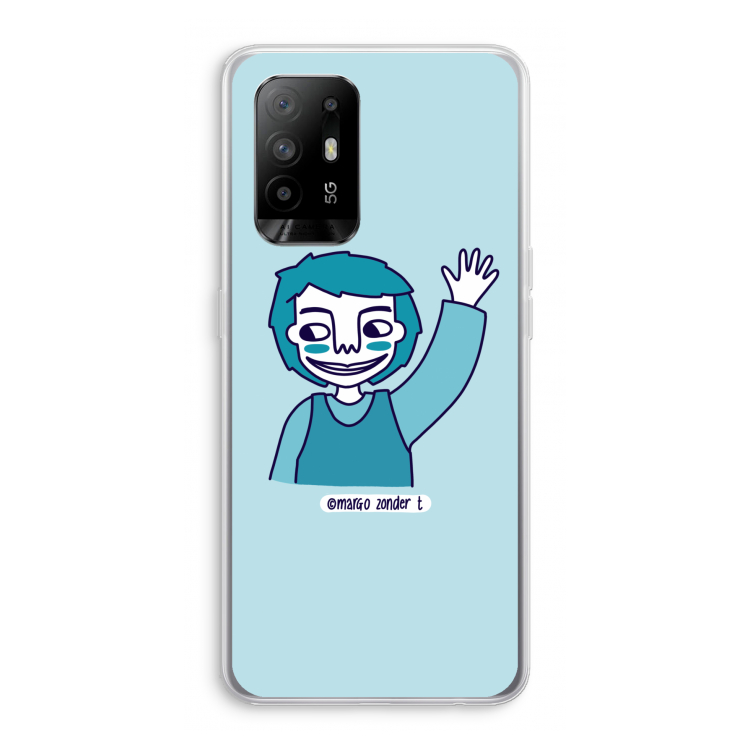 Zwaai: Oppo A94 5G Transparant Hoesje