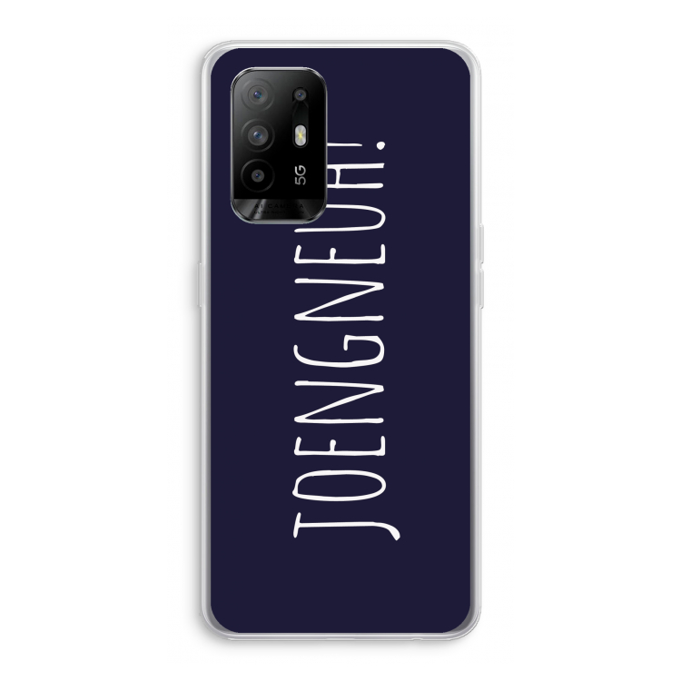 Joengneuh!: Oppo A94 5G Transparant Hoesje