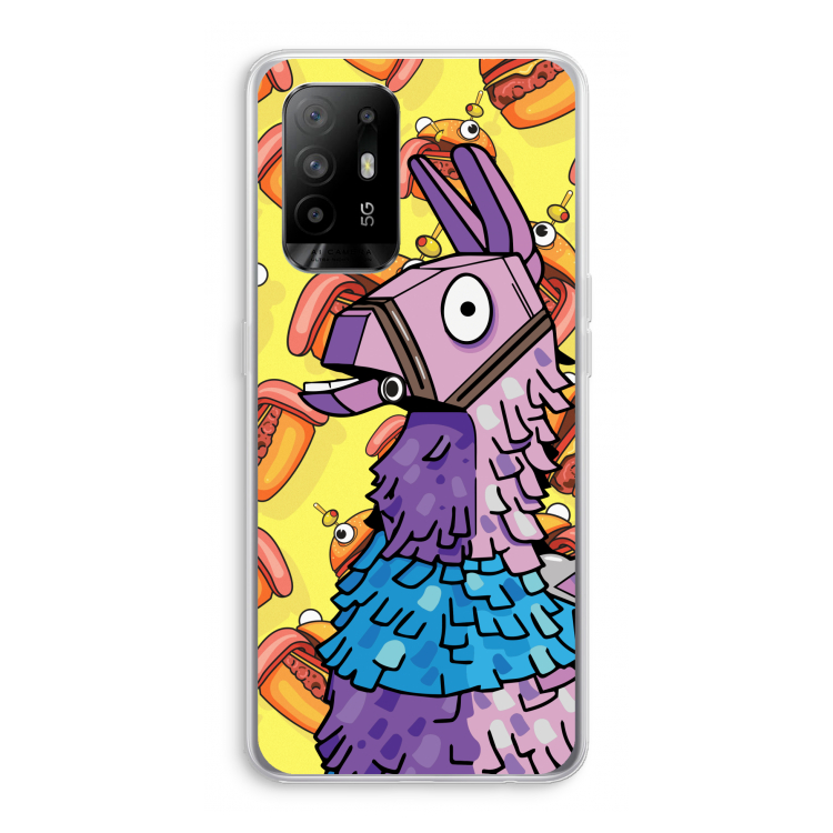 Loot Burger: Oppo A94 5G Transparant Hoesje