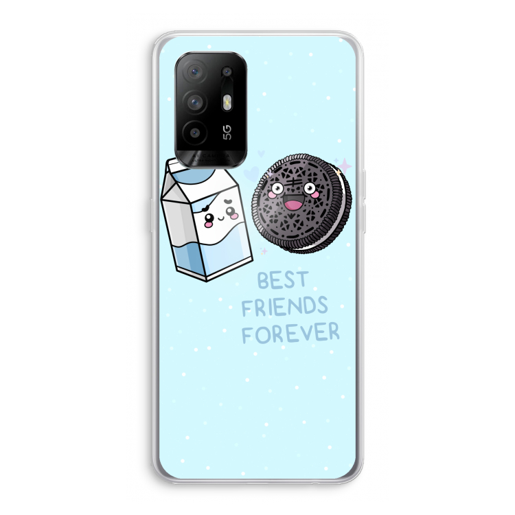 Best Friend Forever: Oppo A94 5G Transparant Hoesje
