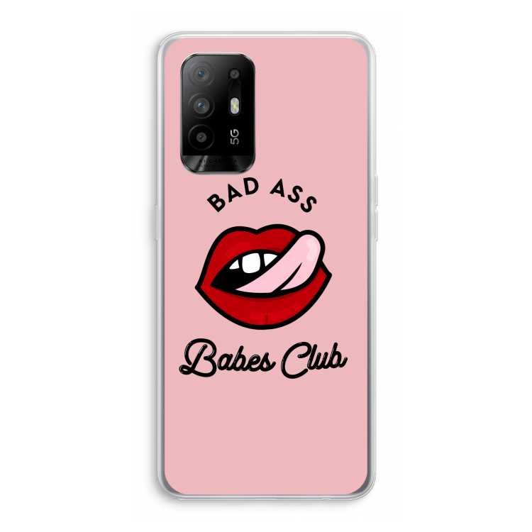 Badass Babes Club: Oppo A94 5G Transparant Hoesje