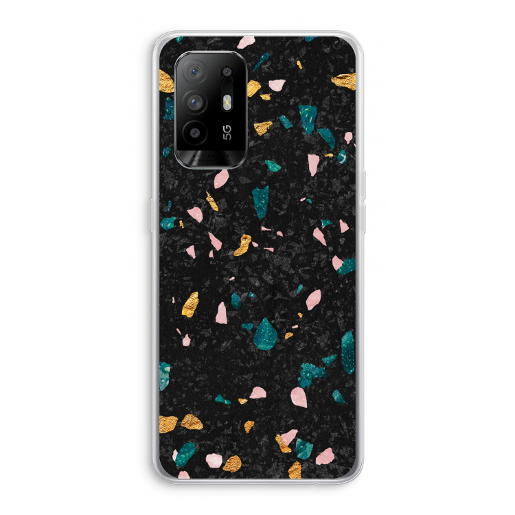 Terrazzo N°10: Oppo A94 5G Transparant Hoesje