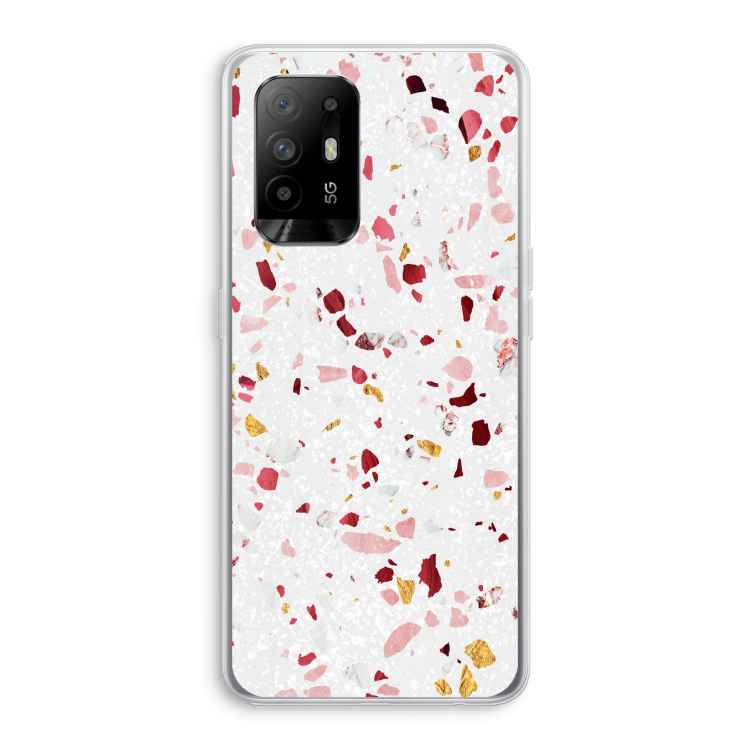 Terrazzo N°9: Oppo A94 5G Transparant Hoesje