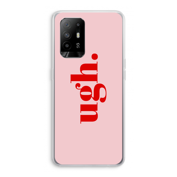 Ugh: Oppo A94 5G Transparant Hoesje