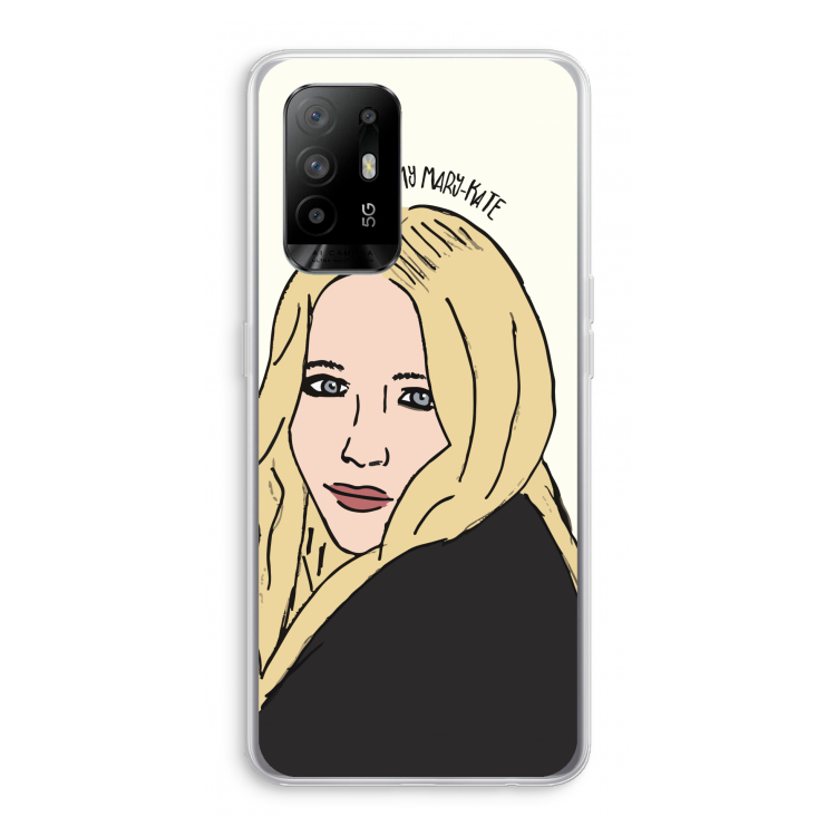 Mary Kate: Oppo A94 5G Transparant Hoesje