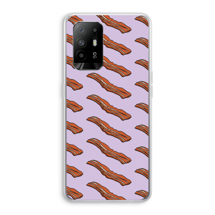 Bacon to my eggs #2: Oppo A94 5G Transparant Hoesje