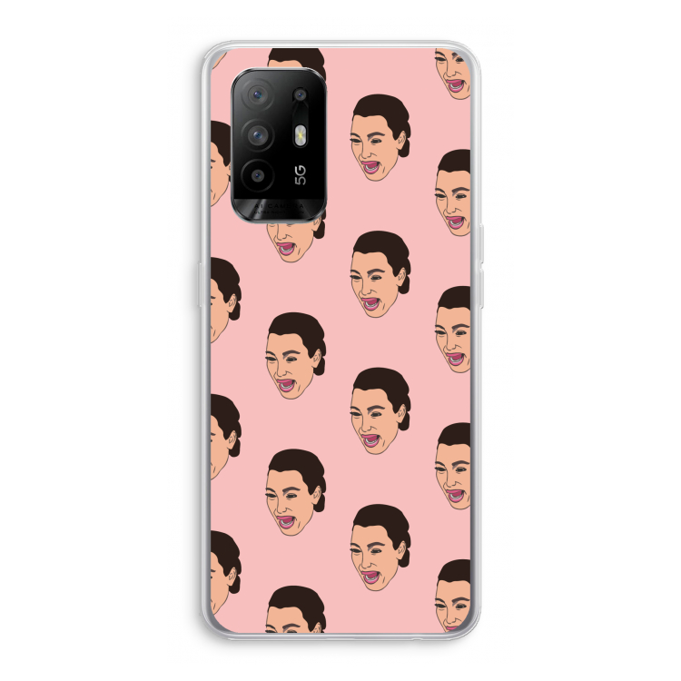 Ugly Cry Call: Oppo A94 5G Transparant Hoesje
