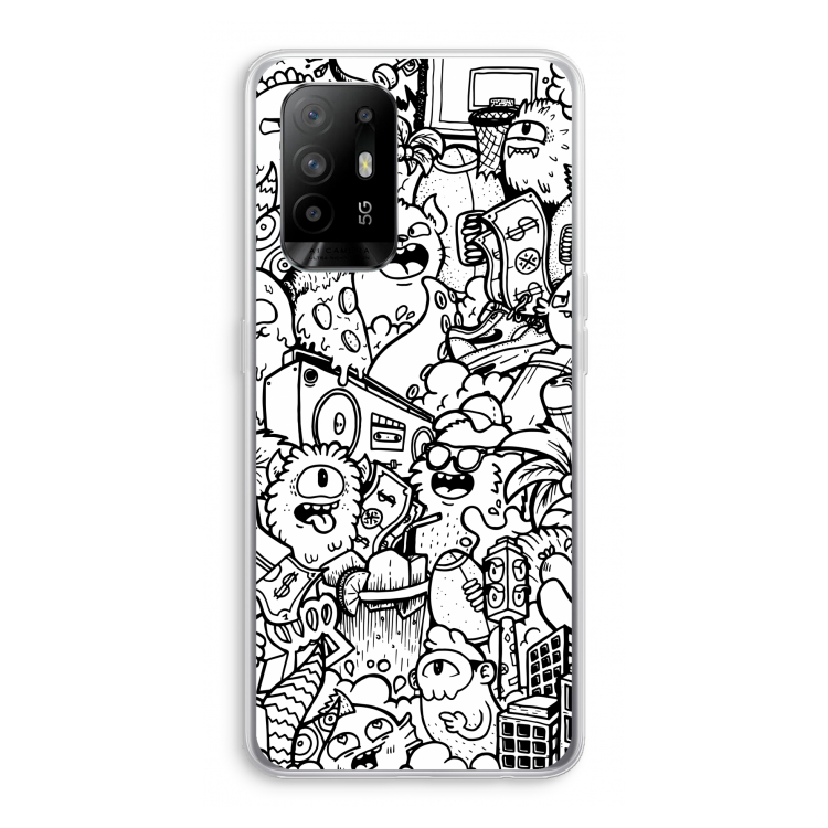 Vexx City #2: Oppo A94 5G Transparant Hoesje