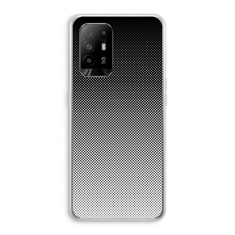Musketon Halftone: Oppo A94 5G Transparant Hoesje