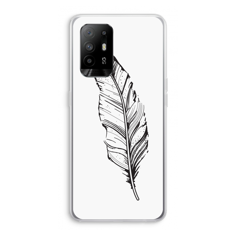 Pluim: Oppo A94 5G Transparant Hoesje