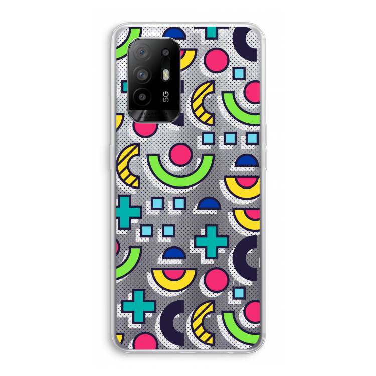 8-bit N°6: Oppo A94 5G Transparant Hoesje