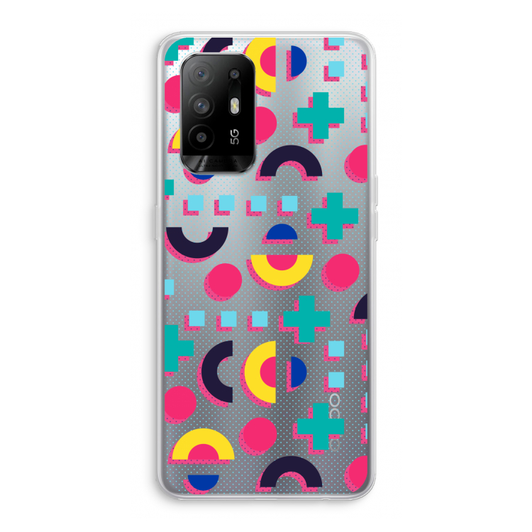 8-bit N°2: Oppo A94 5G Transparant Hoesje