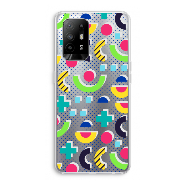 8-bit N°1: Oppo A94 5G Transparant Hoesje