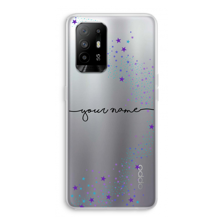 Sterren: Oppo A94 5G Transparant Hoesje