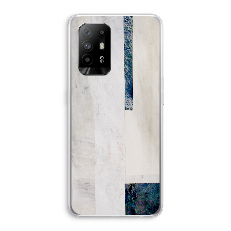 Meet you there: Oppo A94 5G Transparant Hoesje