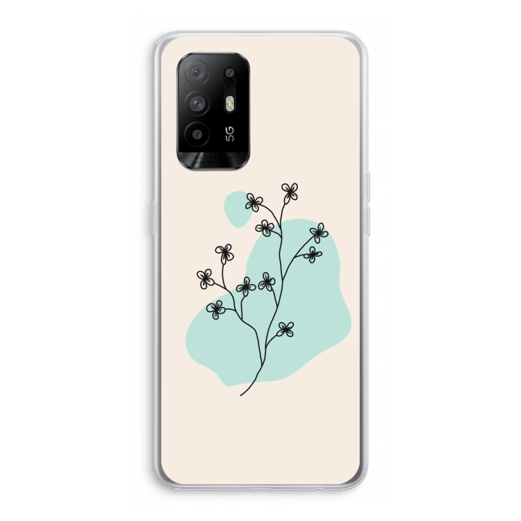 Love your petals: Oppo A94 5G Transparant Hoesje