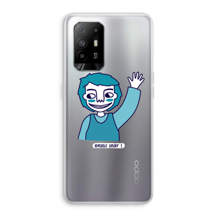 Zwaai: Oppo A94 5G Transparant Hoesje