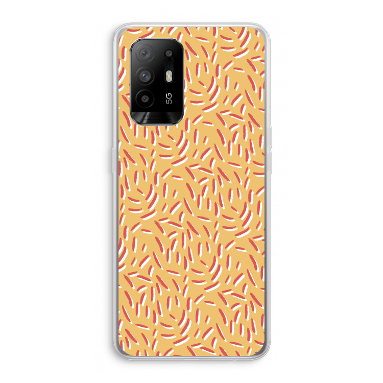 Camouflage: Oppo A94 5G Transparant Hoesje