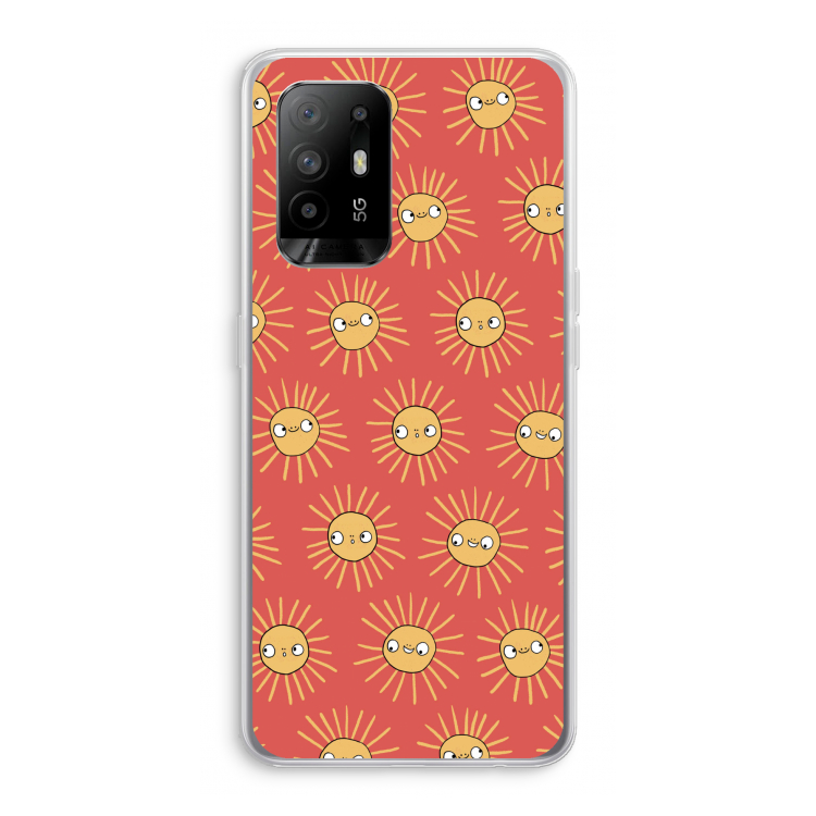 Zon: Oppo A94 5G Transparant Hoesje