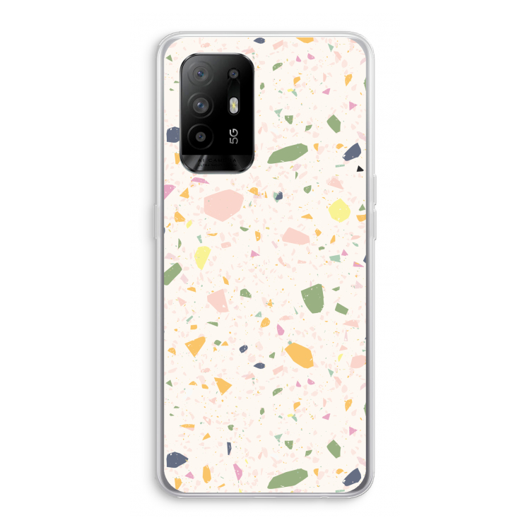 Terrazzo N°21: Oppo A94 5G Transparant Hoesje