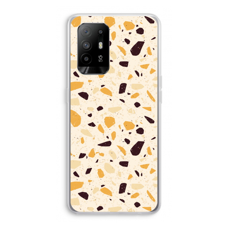 Terrazzo N°13: Oppo A94 5G Transparant Hoesje
