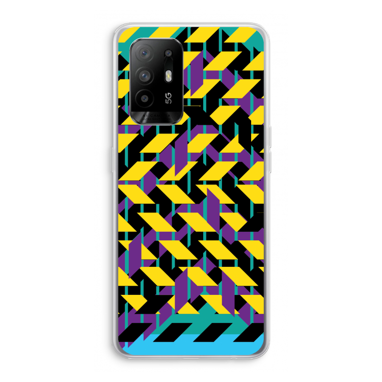 Skew Bee 3: Oppo A94 5G Transparant Hoesje